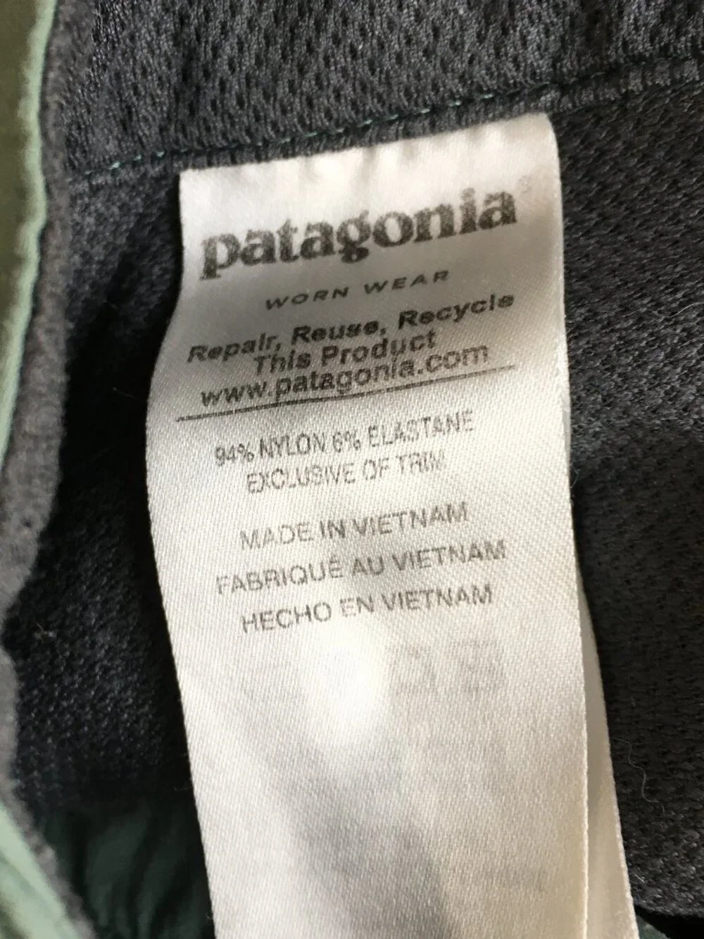 PATAGONIA Green Adjustable Convertible Leg Zip Pockets Hiking Activewear Pant - Picture 3 of 16